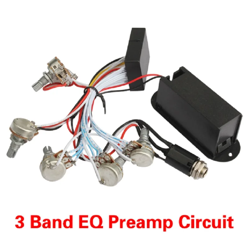 1 Set EQ Preamp Circuit For Bass Pickup Active Cable Bass Active Circuit Bass Amplifying Guitar Replacement circuito bass ativo
1 Set EQ Preamp Circuit For Bass Pickup Active Cable Bass Active Circuit Bass Amplifying Guitar Replacement circuito bass ativo