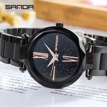SANDA Fashion New Ladies Watch Women Luxury Brand Bracelet Stainless Steel Relogio Feminino Waterproof Business Reloj Mujer
SANDA Fashion New Ladies Watch Women Luxury Brand Bracelet Stainless Steel Relogio Feminino Waterproof Business Reloj Mujer