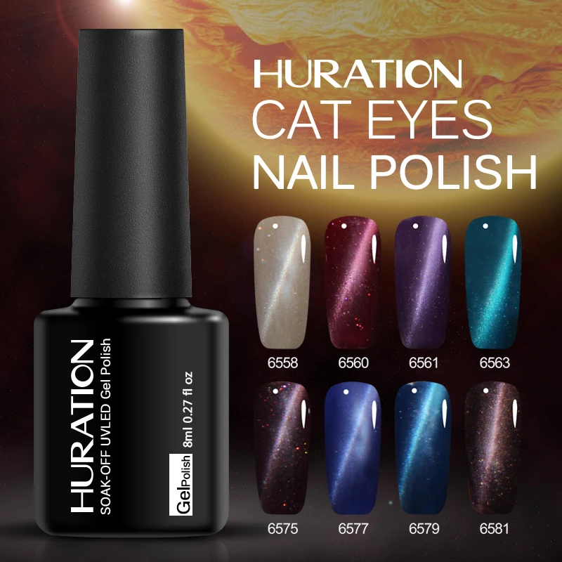 Huration Magnetic 3D Cat Eye 8ml Nail Gel Varnish 24 Colorful Soak Off UV LED Gel Nail Polish Art Semi-permanent Gel-lacquer
Huration Magnetic 3D Cat Eye 8ml Nail Gel Varnish 24 Colorful Soak Off UV LED Gel Nail Polish Art Semi-permanent Gel-lacquer