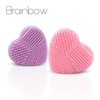 Brainbow 1pc Heart Shape Silicone Makeup Brush Cleaner Wash Brush Soft Glove Scrubber Board for Cosmetic Make Up Cleaning Tools
Brainbow 1pc Heart Shape Silicone Makeup Brush Cleaner Wash Brush Soft Glove Scrubber Board for Cosmetic Make Up Cleaning Tools