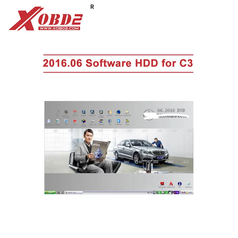 06/2016 Version XENTRY DAS EPC WIS Software HDD Hard drive for MB STAR C3 with Free Kengen and TV Support
06/2016 Version XENTRY DAS EPC WIS Software HDD Hard drive for MB STAR C3 with Free Kengen and TV Support