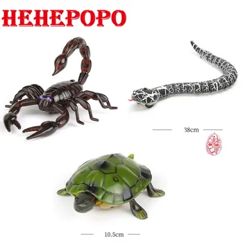 Hehepopo Infrared Remote Control Snake/Scorpion/Turtle Mock Fake RC Toy Animal Trick Novelty Jokes Prank For Boy Adult
Hehepopo Infrared Remote Control Snake/Scorpion/Turtle Mock Fake RC Toy Animal Trick Novelty Jokes Prank For Boy Adult