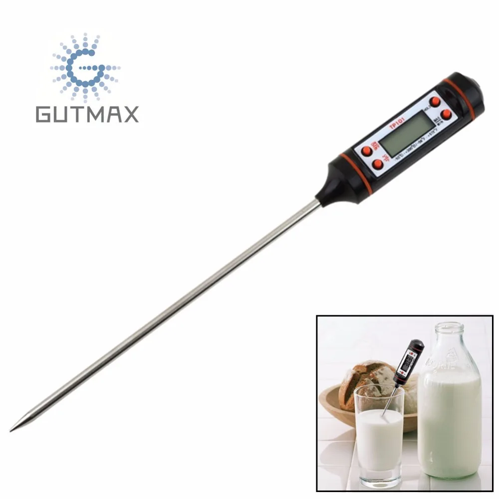 Food Thermometer Kitchen Barbecue Roast Probe Oven Thermometer Digital For Meat Water Milk Temperature Measurement HY53
Food Thermometer Kitchen Barbecue Roast Probe Oven Thermometer Digital For Meat Water Milk Temperature Measurement HY53
