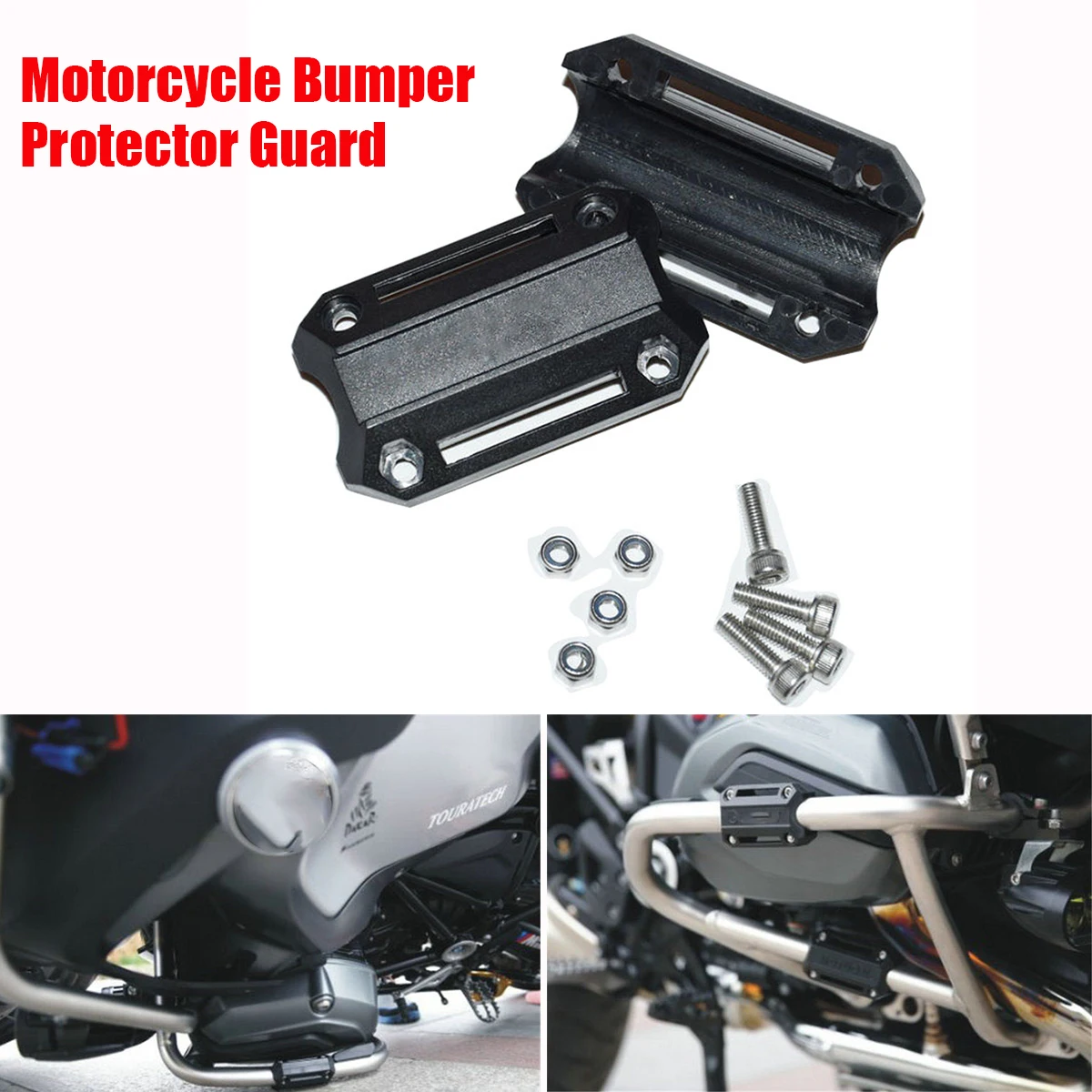 25mm Motorcycle Bumper Engine Protective Guard Crash Bars Decorative Block Dismantling Suitable for BMW R1200GS LC adv F800GS
25mm Motorcycle Bumper Engine Protective Guard Crash Bars Decorative Block Dismantling Suitable for BMW R1200GS LC adv F800GS
