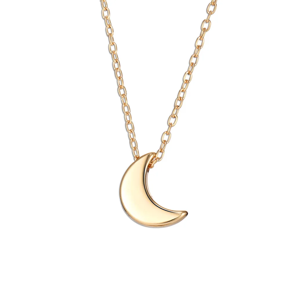 2019 New Style Crescent Pendant Short Necklace Metal Gold Chain Women Necklace Highlight The Collarbone Moon Necklace
2019 New Style Crescent Pendant Short Necklace Metal Gold Chain Women Necklace Highlight The Collarbone Moon Necklace