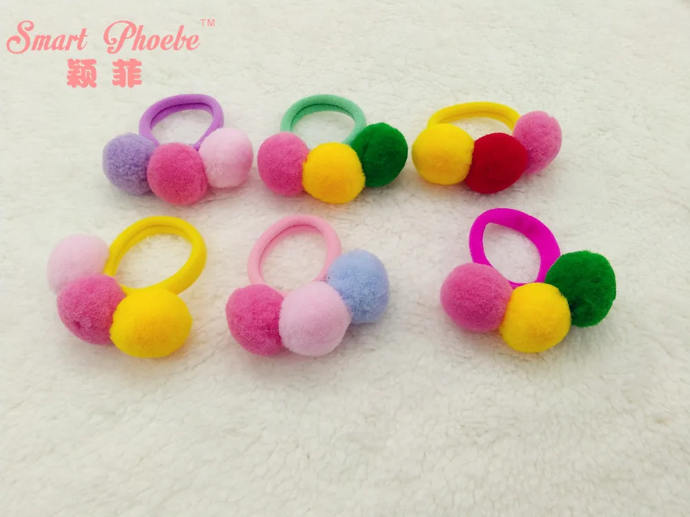 30pcs/6C Korean Fashion Cute Candy Color Balls Pom Pom Girls Elastic Headbands Solid Kawaii Elastic Hairbands Rubber Gum Rope
30pcs/6C Korean Fashion Cute Candy Color Balls Pom Pom Girls Elastic Headbands Solid Kawaii Elastic Hairbands Rubber Gum Rope