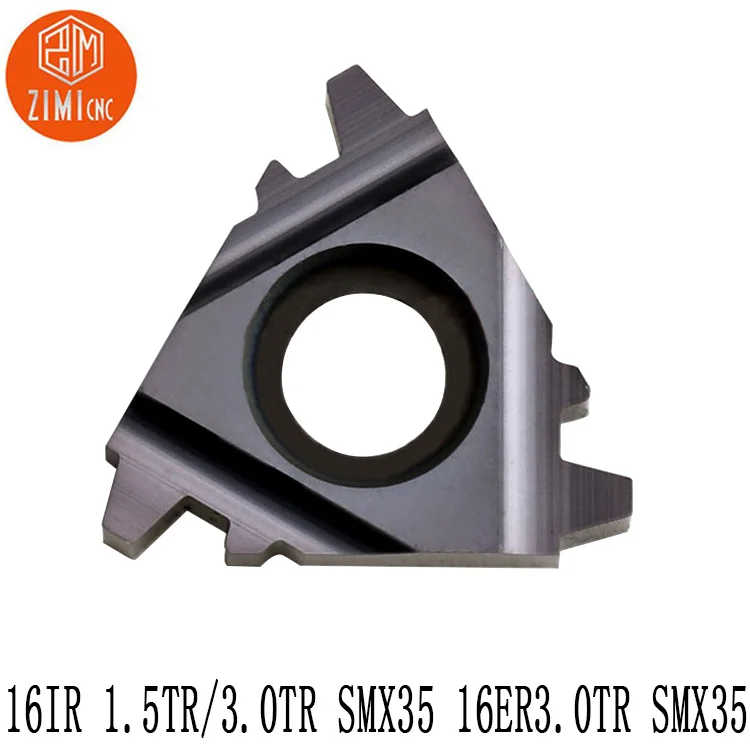 10pcs 16IR1.5TR SMX35 16IR3.0TR SMX35 16ER3.0TR SMX35carbide inserts are cost-effective for threaded turning tools blade
10pcs 16IR1.5TR SMX35 16IR3.0TR SMX35 16ER3.0TR SMX35carbide inserts are cost-effective for threaded turning tools blade