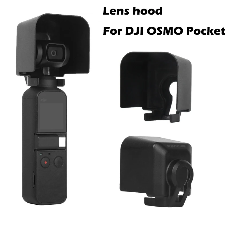 Lens hood for OSMO Pocket Accessories Camera Lens Sunhood Protective Case Antiglare Sunshade Gimbal Cover for DJI OSMO Pocket
Lens hood for OSMO Pocket Accessories Camera Lens Sunhood Protective Case Antiglare Sunshade Gimbal Cover for DJI OSMO Pocket