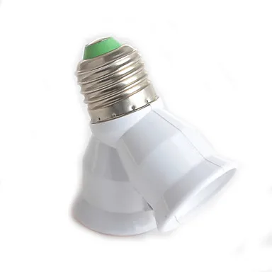 IWHD Adapter E27 Splitter Bulb Light Socket Converter Lighting Accessory E27 to 2 E27
IWHD Adapter E27 Splitter Bulb Light Socket Converter Lighting Accessory E27 to 2 E27