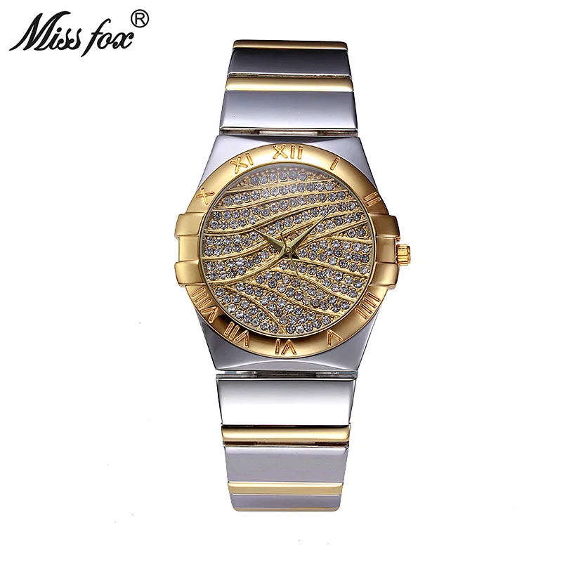 Miss Fox Female Watches Women Wrist Luxury 2017 Hot Ladies Watch Gold With Stones Famous Brands With Logo Fashion Casual Watches
Miss Fox Female Watches Women Wrist Luxury 2017 Hot Ladies Watch Gold With Stones Famous Brands With Logo Fashion Casual Watches