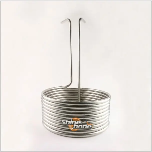 Super Efficient 3/8" x 25' food grade 304 stainless steel Wort Chiller beer cooling coil or malt juice cooler for homebrew
Super Efficient 3/8" x 25' food grade 304 stainless steel Wort Chiller beer cooling coil or malt juice cooler for homebrew