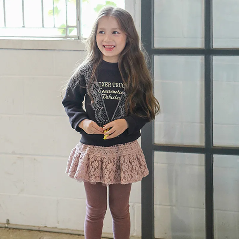 2017 New Girls Autumn Winter Casual Clothing Sets Letter Print Lace Long Sleeved T-shirt+ Skirt Pant 2Pcs Set Warm Clothes CC543
2017 New Girls Autumn Winter Casual Clothing Sets Letter Print Lace Long Sleeved T-shirt+ Skirt Pant 2Pcs Set Warm Clothes CC543