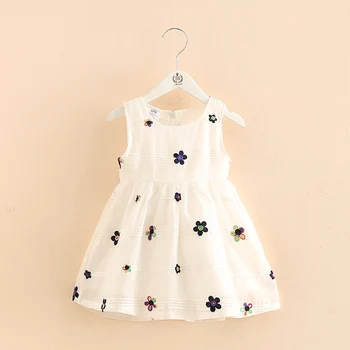 Embroidery Kids Baby Girls Dress Sleeveless Summer Dresses O-neck Cotton Toddler Girl Sundress Floral Princess Party Dress Z508
Embroidery Kids Baby Girls Dress Sleeveless Summer Dresses O-neck Cotton Toddler Girl Sundress Floral Princess Party Dress Z508