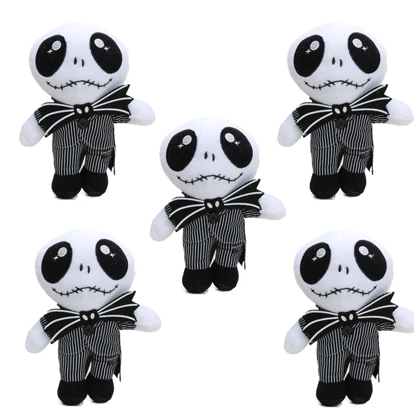 23cm 5pcs The Nightmare Before Christmas JACK Plush Toys Dolls Cute Skull Jake Soft Stuffed Animal Doll juguetes de peluche
23cm 5pcs The Nightmare Before Christmas JACK Plush Toys Dolls Cute Skull Jake Soft Stuffed Animal Doll juguetes de peluche