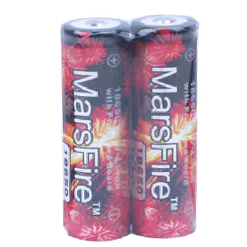 MarsFire 18650 3100mAh 3.7V Li-ion Rechargeable Battery with Protection PCB Power Source for LED Flashlight(1 pair)
MarsFire 18650 3100mAh 3.7V Li-ion Rechargeable Battery with Protection PCB Power Source for LED Flashlight(1 pair)