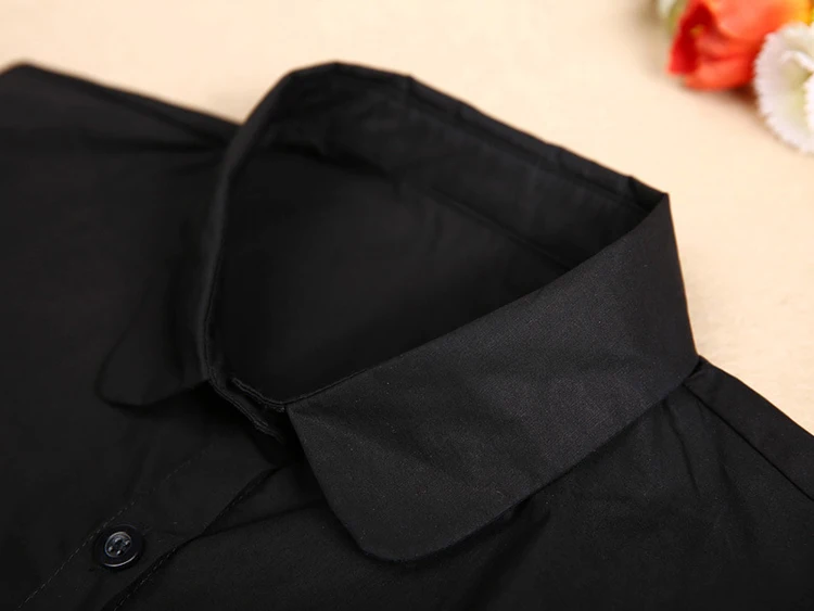 Fake Collar For Shirt Detachable Collars Solid Shirt Lapel Blouse Top Men Women Black White Clothes Shirt Accessories DropShip Fake Collar For Shirt Detachable Collars Solid Shirt Lapel Blouse Top Men Women Black White Clothes Shirt Accessories DropShip