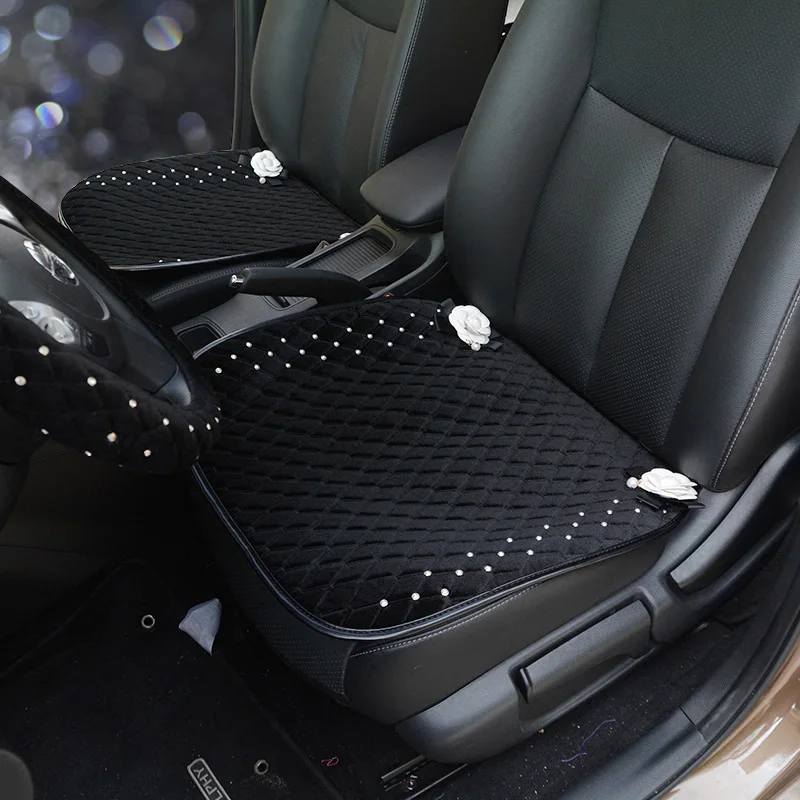 Universal car seat covers cute diamond car interior accessories cushion camellia flower styling winter plush car pad seat cover
Universal car seat covers cute diamond car interior accessories cushion camellia flower styling winter plush car pad seat cover
