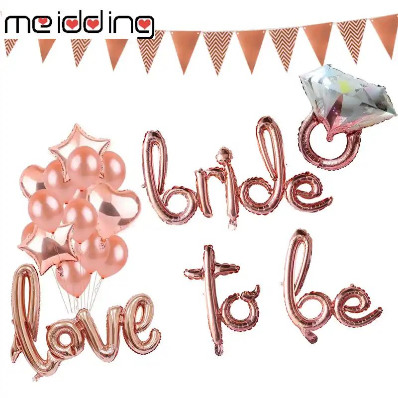 bachelorette party decor team bride to be balloons bridal shower