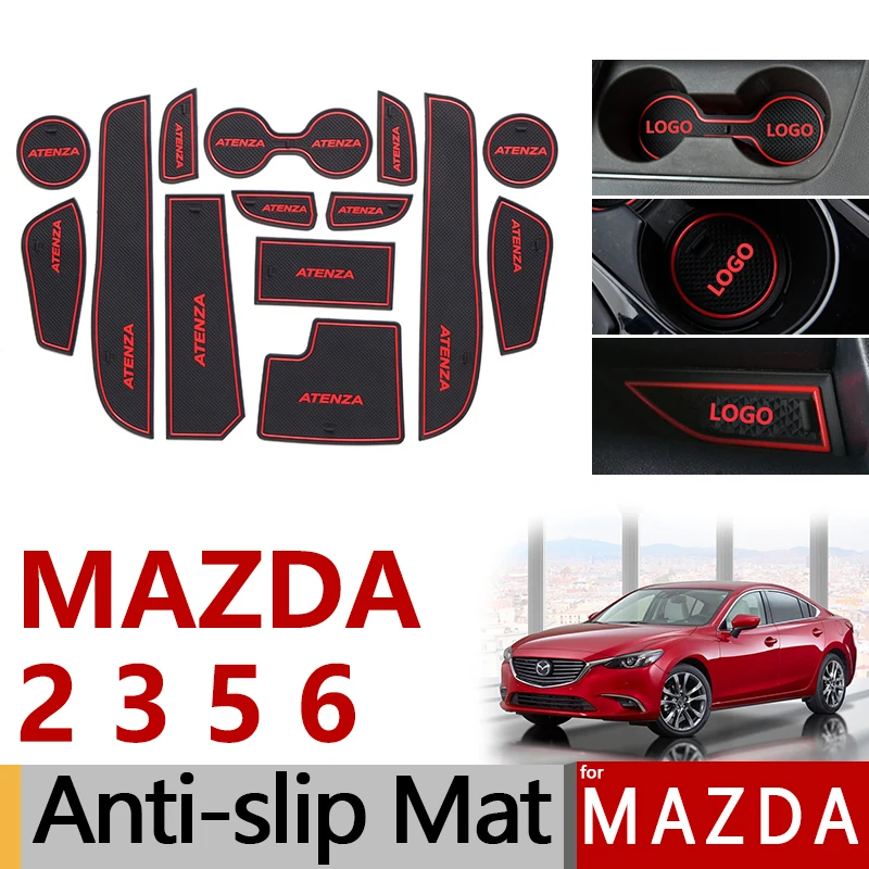 Anti-Slip Rubber Gate Slot Cup Mat for Mazda 2 Demio DJ Mazda 3 BK Mazda 5 Premacy Mazda 6 GH GL Atenza Accessories Stickers
Anti-Slip Rubber Gate Slot Cup Mat for Mazda 2 Demio DJ Mazda 3 BK Mazda 5 Premacy Mazda 6 GH GL Atenza Accessories Stickers
