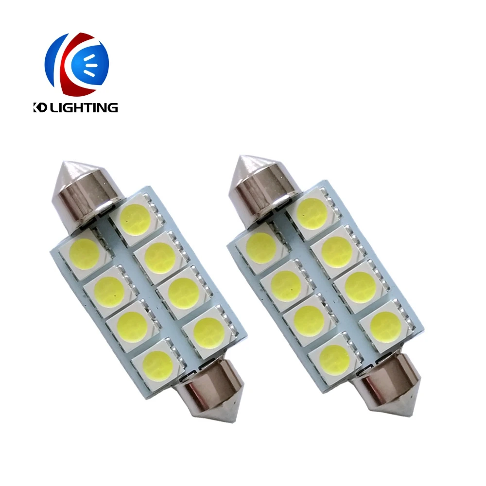KD 10pcs Festoon C5W 5050 8SMD car led reading lights super white Dome LED Light Lamp 31 36 39 41mm DC12V
KD 10pcs Festoon C5W 5050 8SMD car led reading lights super white Dome LED Light Lamp 31 36 39 41mm DC12V