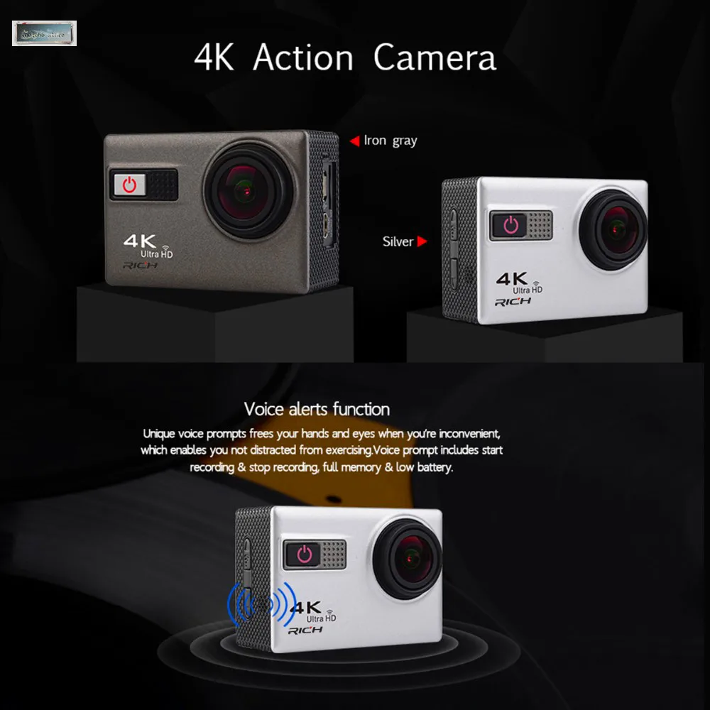 Ultra HD Action Camera F68 F68R gopro hero 4 Stlye 4K 24FPS Novatek 96660 Remote Wifi Waterproof 30m Extreme Sports Camera
Ultra HD Action Camera F68 F68R gopro hero 4 Stlye 4K 24FPS Novatek 96660 Remote Wifi Waterproof 30m Extreme Sports Camera