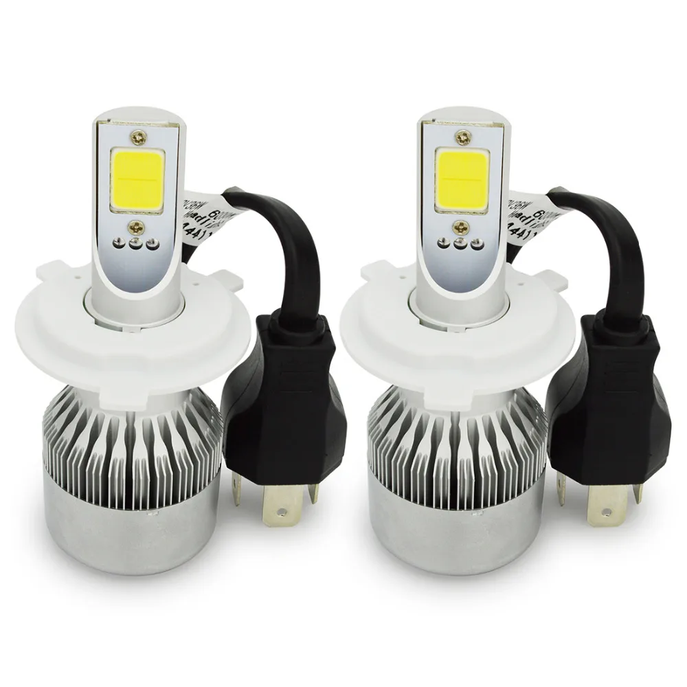Safego 1set H4 72w LED Car Headlight Bulbs 7600LM Headlamp LED COB Headlight FOR Universal Car LED Headlight Fog Light Bulbs 12v
Safego 1set H4 72w LED Car Headlight Bulbs 7600LM Headlamp LED COB Headlight FOR Universal Car LED Headlight Fog Light Bulbs 12v