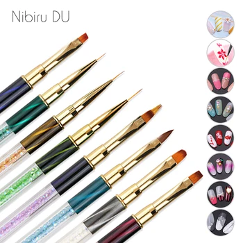 1 pcs Acrylic Nail Art Brushes Pen Multi Size UV Gel Cat Eyes Rhinestone Dotting Painting Design Nails Brush for Manicure Tool
1 pcs Acrylic Nail Art Brushes Pen Multi Size UV Gel Cat Eyes Rhinestone Dotting Painting Design Nails Brush for Manicure Tool