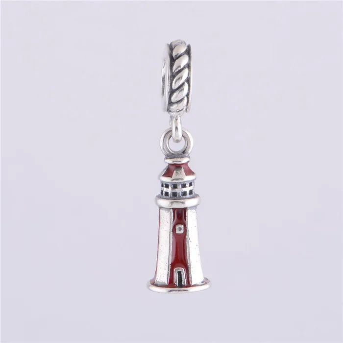 NEW S925 Sterling Silver Lighthouse Enamel Pendants Dangle Charm Bead Fits Original Pandora Charm Bracelet DIY Jewelry Making
NEW S925 Sterling Silver Lighthouse Enamel Pendants Dangle Charm Bead Fits Original Pandora Charm Bracelet DIY Jewelry Making