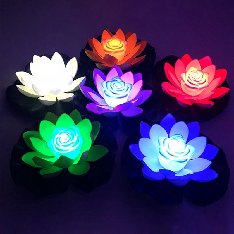 LED Lotus Light Landscape Blessing Wishing Light For Lake Gradient Light Garden Supplies Outdoor Floating Pond Night-Light
LED Lotus Light Landscape Blessing Wishing Light For Lake Gradient Light Garden Supplies Outdoor Floating Pond Night-Light