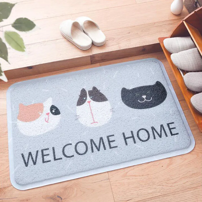 Cartoon Potted Plants Design Doormat Non-Slip Plastic Carpet Bath Mat Home Entrance Floor Mat Hallway Area Rugs
Cartoon Potted Plants Design Doormat Non-Slip Plastic Carpet Bath Mat Home Entrance Floor Mat Hallway Area Rugs