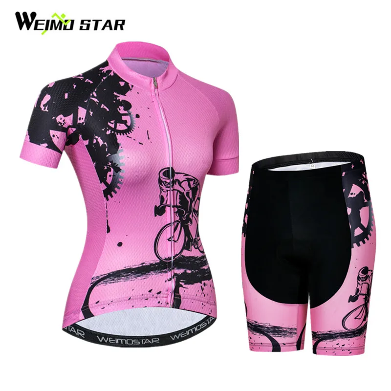 Women Cycling Jersey Shorts Set pro team Bicycle Cycling Clothing Summer Quick Dry mtb Bike Jersey Wear Clothes Ropa Ciclismo
Women Cycling Jersey Shorts Set pro team Bicycle Cycling Clothing Summer Quick Dry mtb Bike Jersey Wear Clothes Ropa Ciclismo
