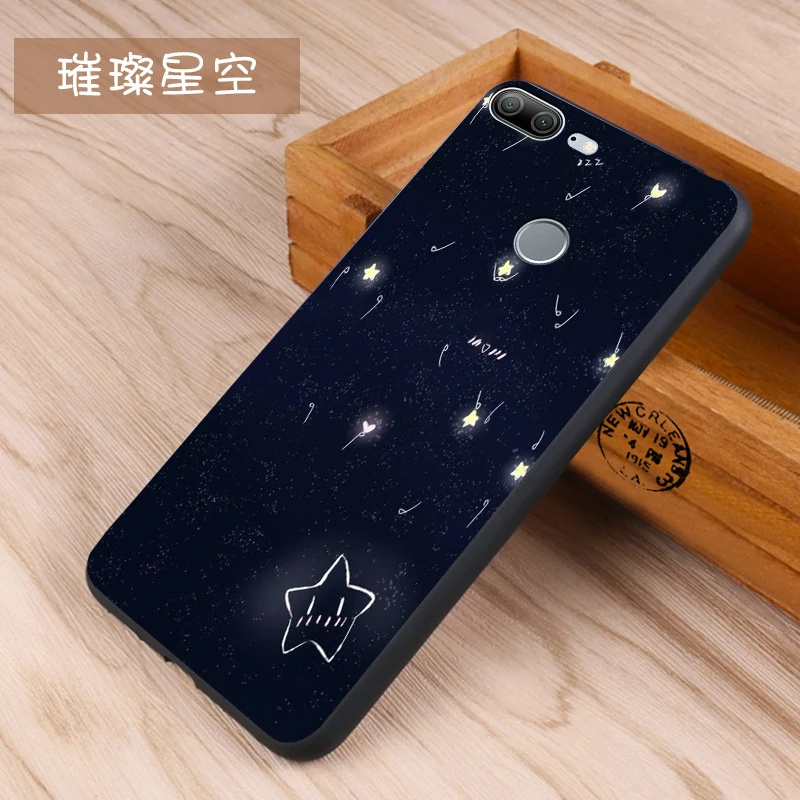 Huawei Honor 9 lite Case Original Cover for Huawei Honor 9 lite Case Bag honor 9 lite Cover Skin Wolf Fish Skull Fundas 100% 12
