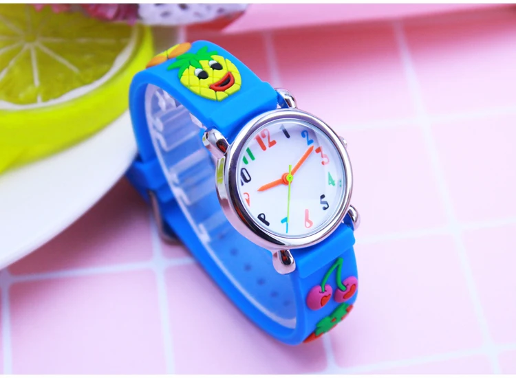 2019 Children's Girls Gifts Quartz Silicone Strap Watch Fruit Cartoon 3D Watch Pointer Fashion Electronic Watch Waterproof
2019 Children's Girls Gifts Quartz Silicone Strap Watch Fruit Cartoon 3D Watch Pointer Fashion Electronic Watch Waterproof