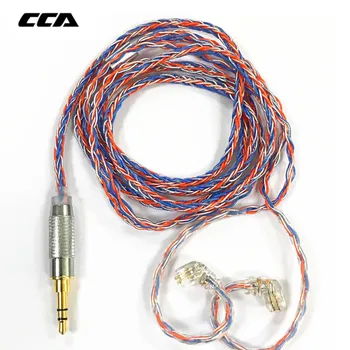 CCA C2 Orange Blue Braded Silver Cable 8 Core Upgraded Plated Cable Earphone Upgrade for ZAX C10 CA4 AS16 AS10 zsn pro ZS10 Pro 
CCA C2 Orange Blue Braded Silver Cable 8 Core Upgraded Plated Cable Earphone Upgrade for ZAX C10 CA4 AS16 AS10 zsn pro ZS10 Pro