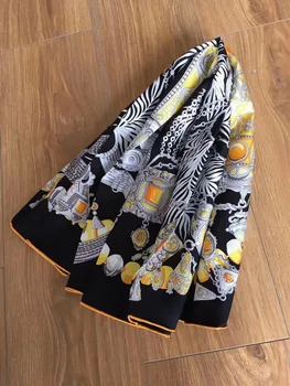 2019 new arrival spring autumn classic print 100% pure silk scarf twill hand made roll 90*90 cm shawl wrap for women lady
2019 new arrival spring autumn classic print 100% pure silk scarf twill hand made roll 90*90 cm shawl wrap for women lady