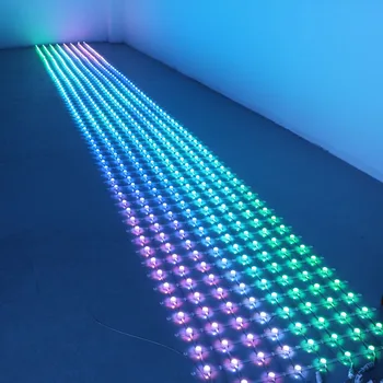 (400LEDs/m2) 20mm UCS1903 led pixel module Grid Display light;AD sign Video 3535 smd rgb led lights;DC5V input;waterproof IP68
(400LEDs/m2) 20mm UCS1903 led pixel module Grid Display light;AD sign Video 3535 smd rgb led lights;DC5V input;waterproof IP68