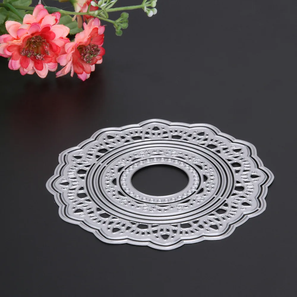 Hollow Multi-Layer Circles Panel Metal Cutting Dies For Photo Album Decorative Embossing DIY Paper Cards Die Cutting Template
Hollow Multi-Layer Circles Panel Metal Cutting Dies For Photo Album Decorative Embossing DIY Paper Cards Die Cutting Template