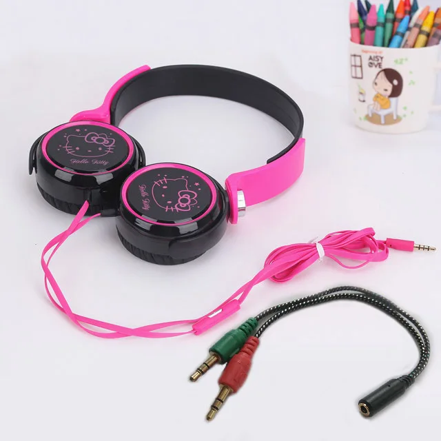 Hello Kitty wired Headphones Earbuds Headset Gaming 3.5mm call Sport Earphones with Microphone For Laptop Computer For xiaomi
Hello Kitty wired Headphones Earbuds Headset Gaming 3.5mm call Sport Earphones with Microphone For Laptop Computer For xiaomi
