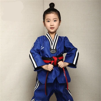 High Quality colorful Taekwondo uniform for children WTF tae kwon do clothes karate dubok boy girl gifts cotton TKD suit V-neck
High Quality colorful Taekwondo uniform for children WTF tae kwon do clothes karate dubok boy girl gifts cotton TKD suit V-neck