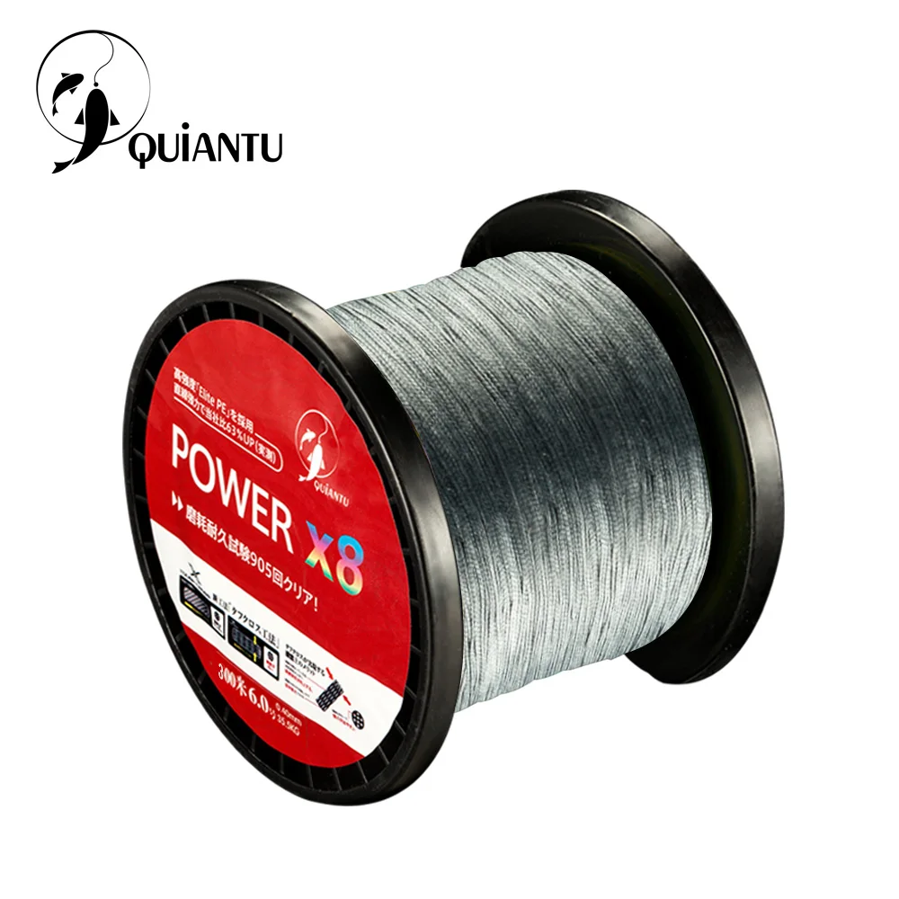 QUIANTU 2017 New 300m 20LB-108LB 8 Braided Fishing Line PE Strong Multifilament Japan Fishing Line Carp Fishing Saltwater Pesca
QUIANTU 2017 New 300m 20LB-108LB 8 Braided Fishing Line PE Strong Multifilament Japan Fishing Line Carp Fishing Saltwater Pesca