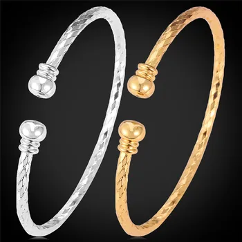 Cuff Bracelets For WomenMen Fancy Bangles Fashion Jewelry Vintage Gold Color Cuff Bangle H374
Cuff Bracelets For WomenMen Fancy Bangles Fashion Jewelry Vintage Gold Color Cuff Bangle H374