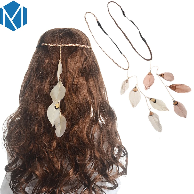 MISM Girls Boho Gypsy Feather Rope Hair Band Women Ethnic Tassel Woven Headband Long Drop Hippie Head band Hair Tie Adjustable
MISM Girls Boho Gypsy Feather Rope Hair Band Women Ethnic Tassel Woven Headband Long Drop Hippie Head band Hair Tie Adjustable