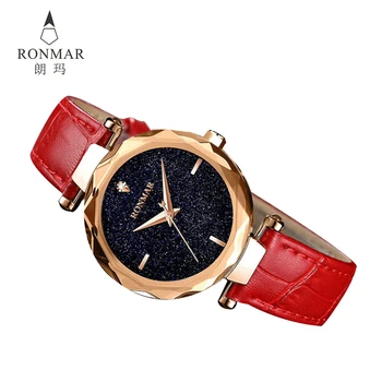 RONMAR Fashion Starry Women's Watches Waterproof Leather or Stainless Steel Band Luxury Wrist Watches for Girls
RONMAR Fashion Starry Women's Watches Waterproof Leather or Stainless Steel Band Luxury Wrist Watches for Girls