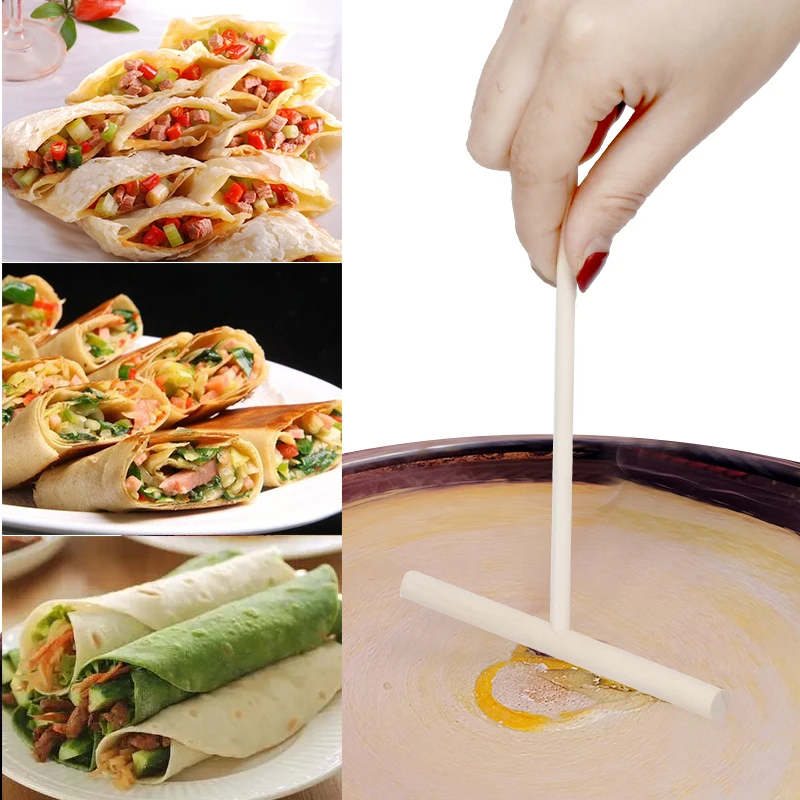 Practial T Shape Crepe Maker Pancake Batter Wooden Spreader Stick Multi-functional Cake Kit DIY Home Kitchen Tool
Practial T Shape Crepe Maker Pancake Batter Wooden Spreader Stick Multi-functional Cake Kit DIY Home Kitchen Tool