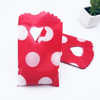 Small Red Plastic Brithday Party Gift Handle Bag White Dot Pattern Christmas Jewelry Pouch Bags For Boutique Shopping Bag
Small Red Plastic Brithday Party Gift Handle Bag White Dot Pattern Christmas Jewelry Pouch Bags For Boutique Shopping Bag