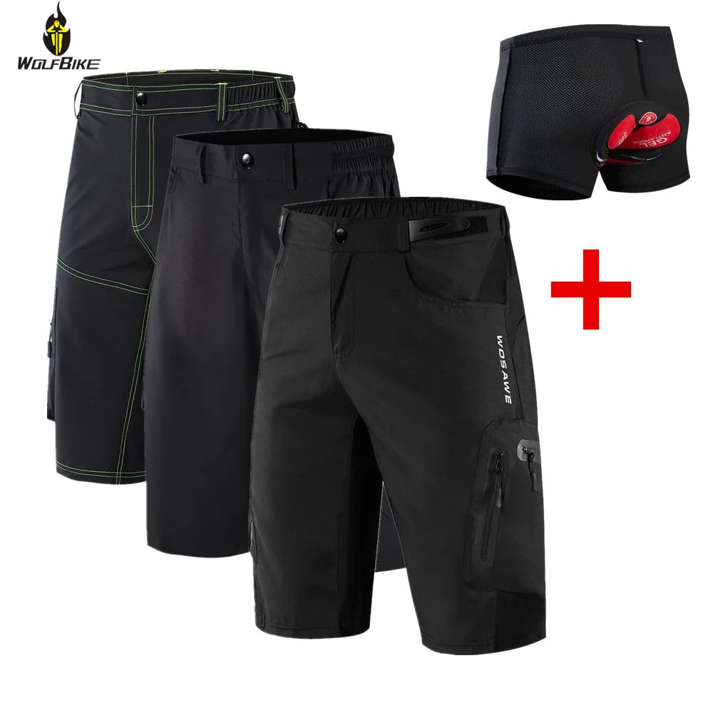 Wolfbike Summer Cycling Shorts Men Road Bike Downhill Motocross Loose Water Repellent Sports Riding MTB Bicycle Cycle Gel Shorts
Wolfbike Summer Cycling Shorts Men Road Bike Downhill Motocross Loose Water Repellent Sports Riding MTB Bicycle Cycle Gel Shorts
