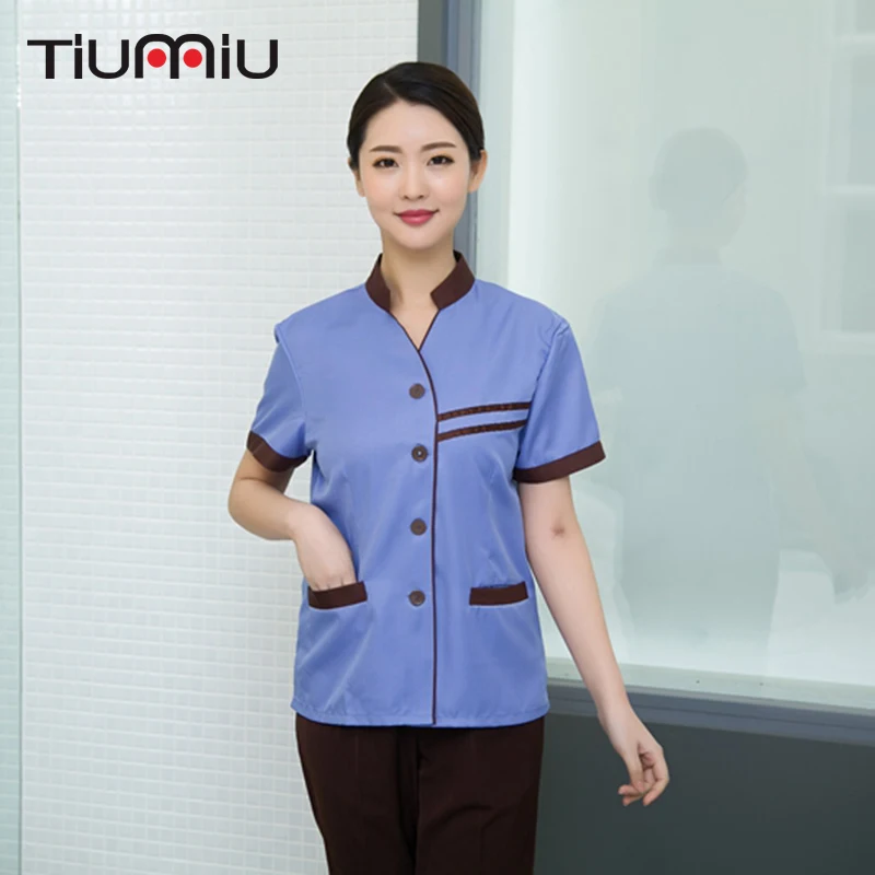Summer Hotel Cleaning Tops Waiter Workwear Uniforms Double-Carry Cleaning Waiter Waitress Cleaning Jacket Housekeeping Women Men
Summer Hotel Cleaning Tops Waiter Workwear Uniforms Double-Carry Cleaning Waiter Waitress Cleaning Jacket Housekeeping Women Men