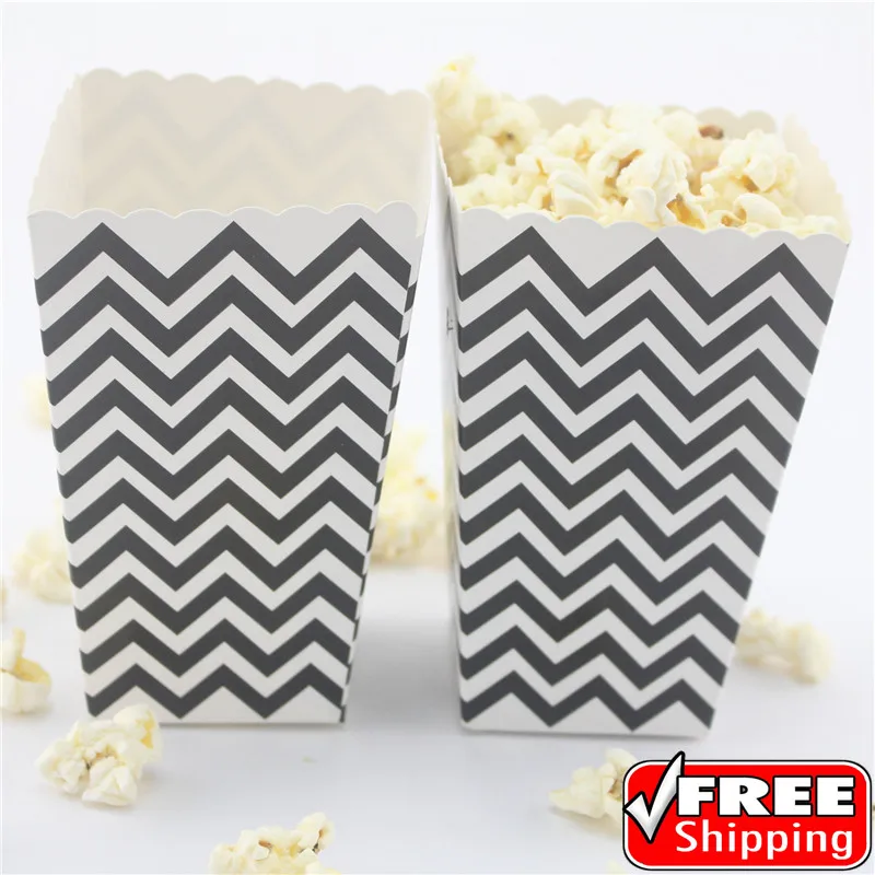 36pcs Black Chevron Movie Popcorn Boxes-Halloween Birthday-Cheap Paper Treat Snack Gift Candy Goodie Party Favor Boxes,Buckets
36pcs Black Chevron Movie Popcorn Boxes-Halloween Birthday-Cheap Paper Treat Snack Gift Candy Goodie Party Favor Boxes,Buckets