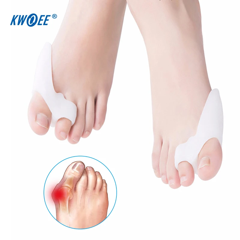 2 Pieces Toes Overlapping Separator Foot Hallux Valgus Orthosis Toes Aligner Silicone Bunion Care Feet Care Tool Toe Separator
2 Pieces Toes Overlapping Separator Foot Hallux Valgus Orthosis Toes Aligner Silicone Bunion Care Feet Care Tool Toe Separator