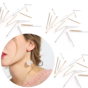 50pcs Metal Double Ring Connector Rod 15/20/25/30/35/40mm Metal Dangle Earrings Bar Findings Supplies for DIy Jewelry Making
50pcs Metal Double Ring Connector Rod 15/20/25/30/35/40mm Metal Dangle Earrings Bar Findings Supplies for DIy Jewelry Making